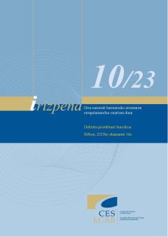 10/23 irizpena ekainaren 16koa, Diru-sarrerak bermatzeko errentaren erregelamendua onartzen duen dekretu-proiektuari  buruzkoa